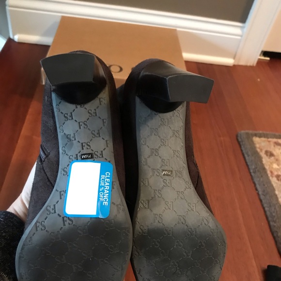 Franco Sarto Brown Suede Boots - Picture 5 of 6